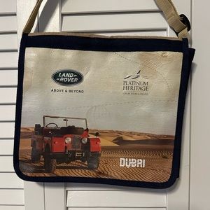 NEW shoulder bag from Platinum Heritage Safari Tours with full cover flap.